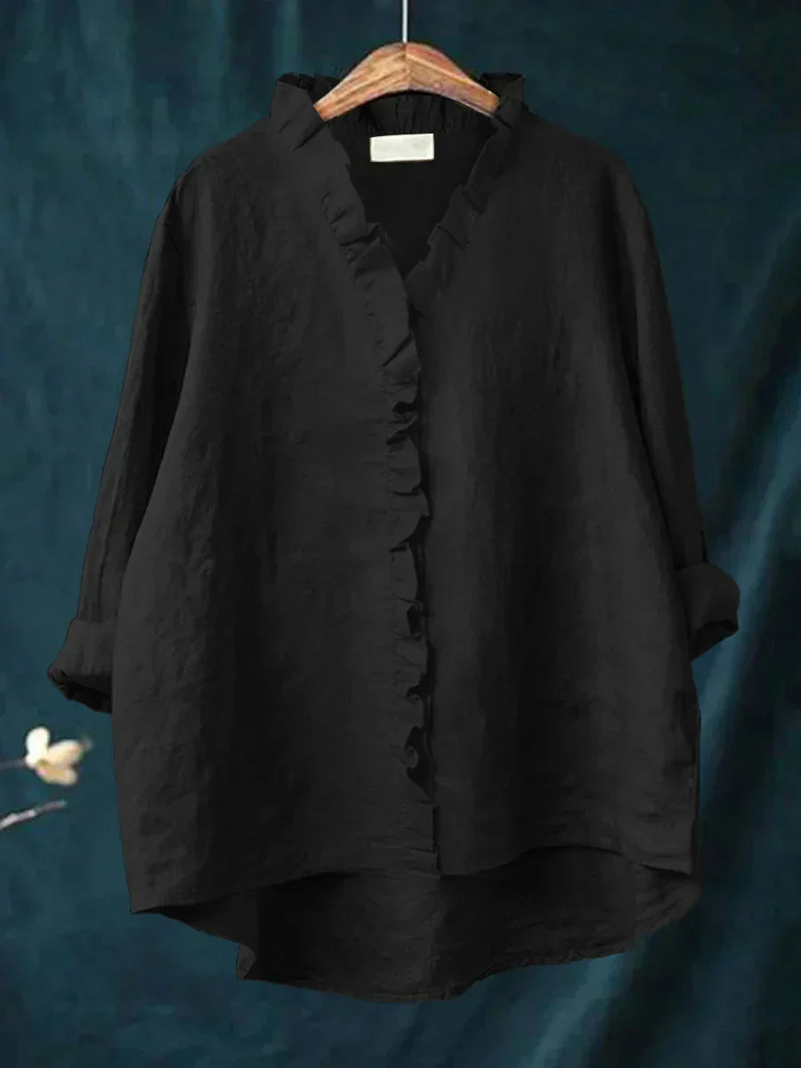 Lily - Blouse Légère Avec Volants