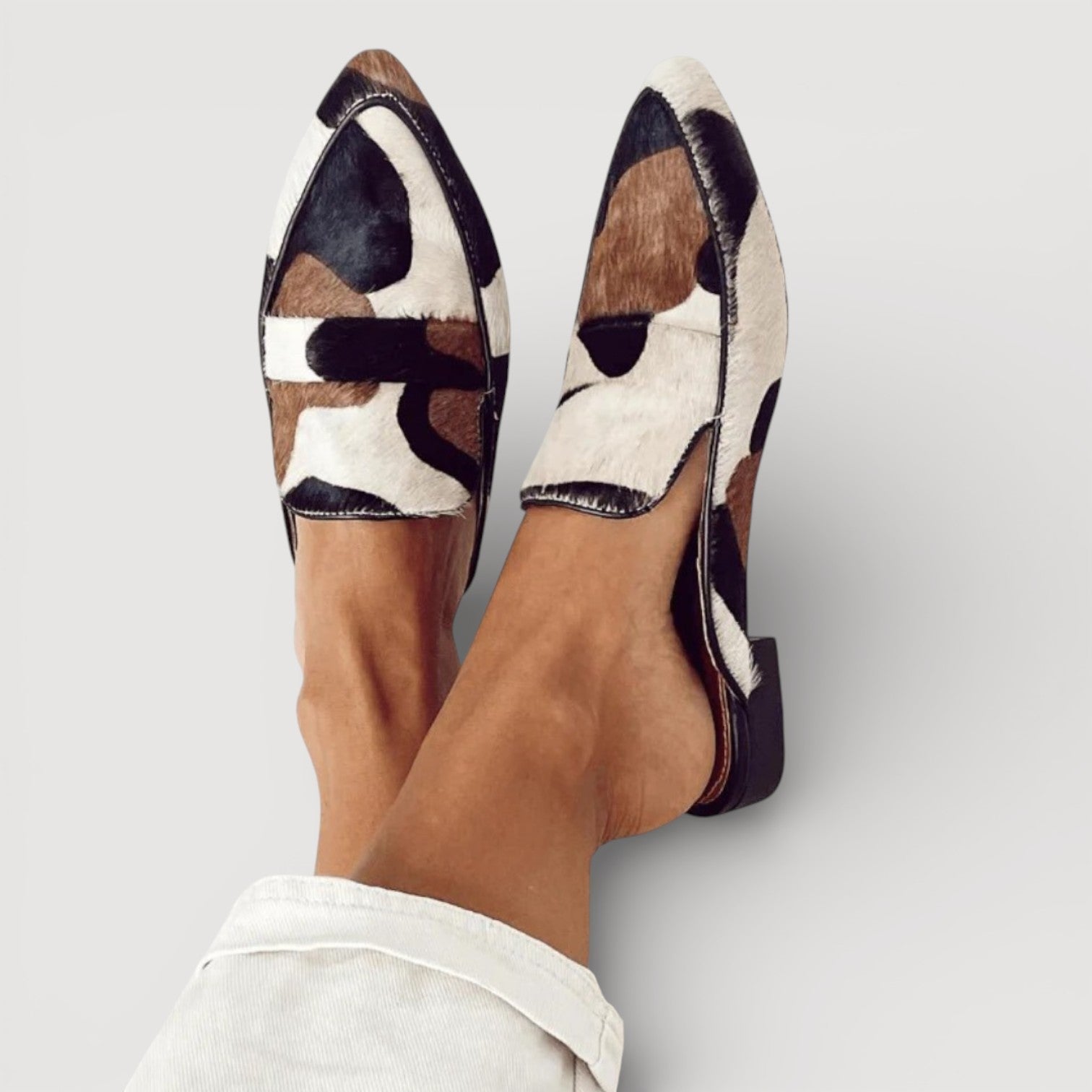 Mocassins Danoir Paris Statement Velle en cuir avec détails élégants, chaussures tendance pour femme, style sophistiqué.