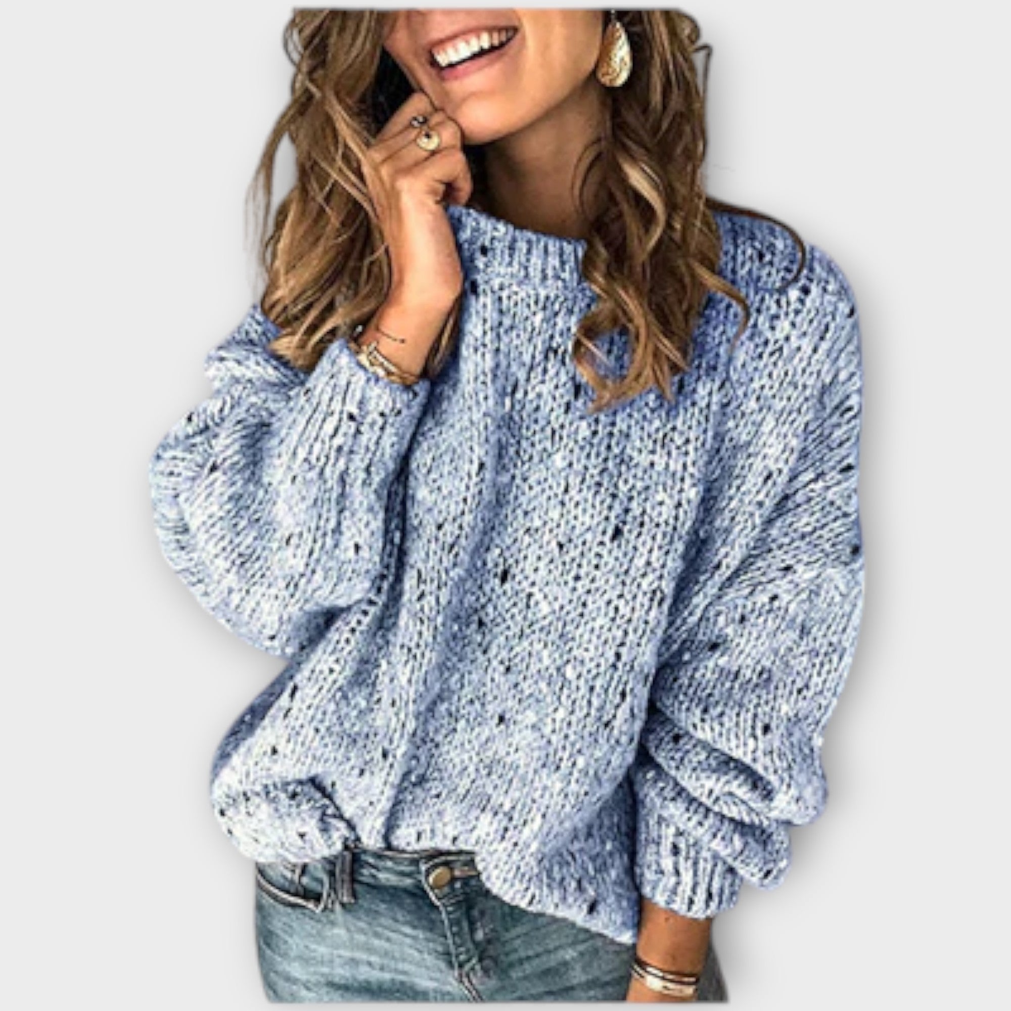 Pull chaud Danoir Paris Mira en laine douce et confortable, version sans design visible, idéal pour rester au chaud.