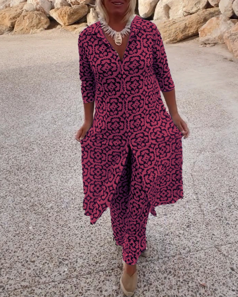 Ensemble vintage élégant Kailiane de Danoir Paris, tenue sophistiquée avec détails raffinés visible sur l'image.