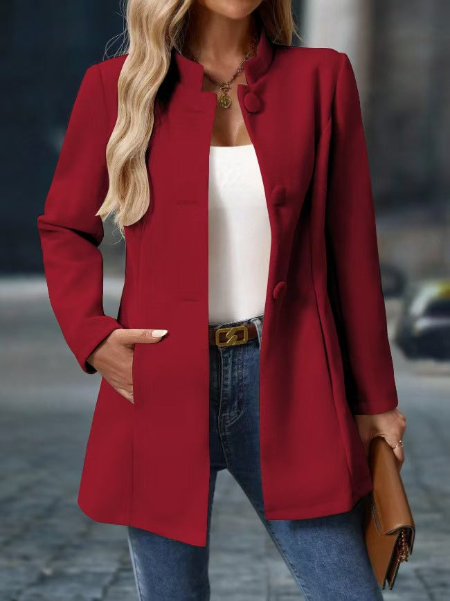 Veste élégante Danoir Paris™ pour femmes, coupe intemporelle avec détails sophistiqués, en tissu de qualité.