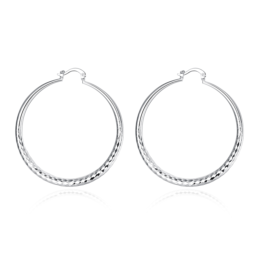 Boucles d'oreilles en argent sterling Danoir Paris avec design élégant et finition brillante.