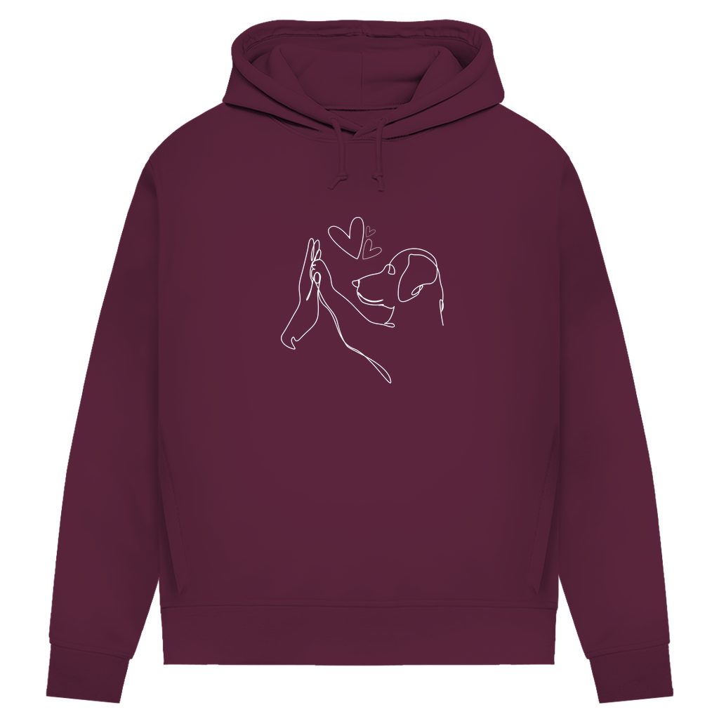 Sweat doux pour amis à quatre pattes Véritable Amour de Danoir Paris, tissu confortable et design élégant pour chien.