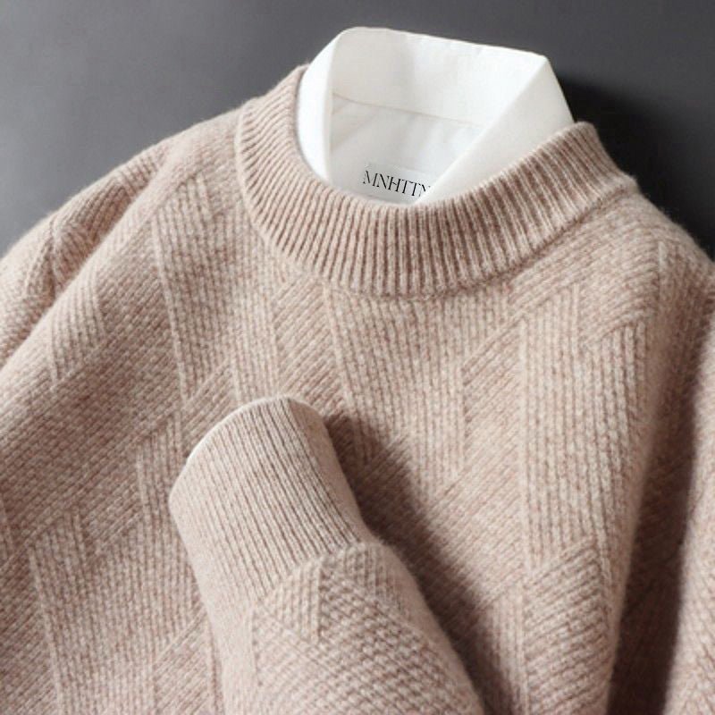 Pull en cachemire Elliot Rêve doux de Danoir Paris, confectionné en laine fine, idéal pour un look élégant et confortable.
