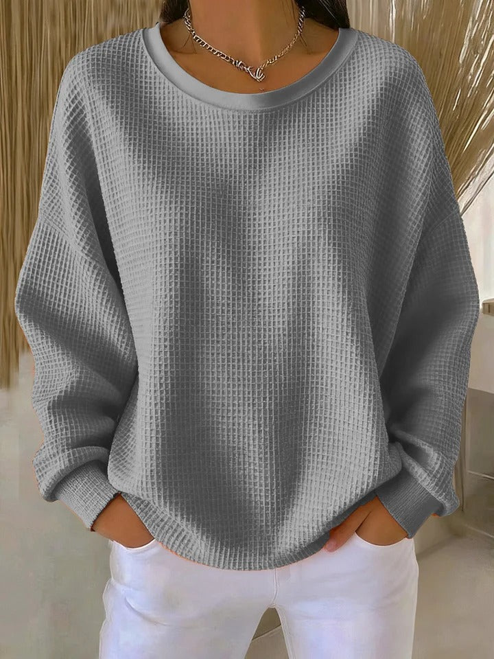 Pull Luna Danoir Paris, élégant et confortable, en rose, façonné en maille douce, idéal pour un style chic et décontracté.