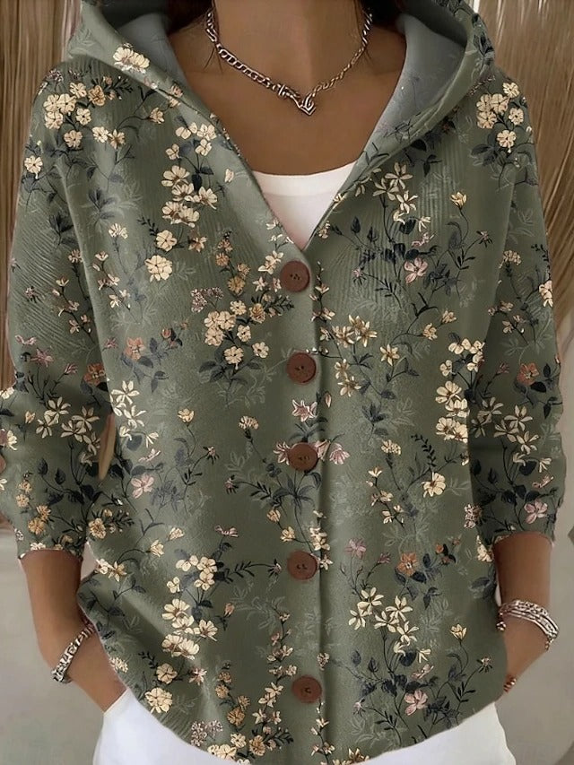 Cardigan long chaud et élégant Danoir Paris Cassidy pour femmes, tissu douillet et style sophistiqué.