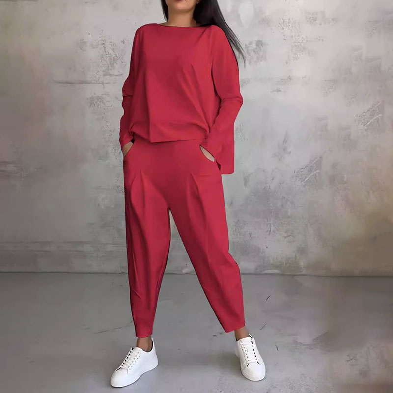 Ensemble confortable et chic Danoir Paris Amalia FR868, vêtements décontractés avec style, en tissu doux et élégant.