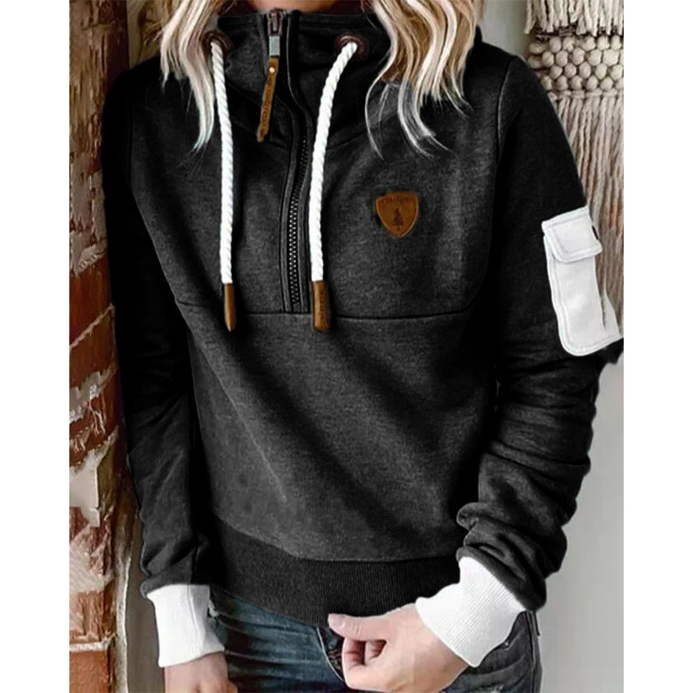 Pull Danoir Paris Chantal, doux et stylé, en polyester idéal pour le printemps, avec un design casual et confortable.