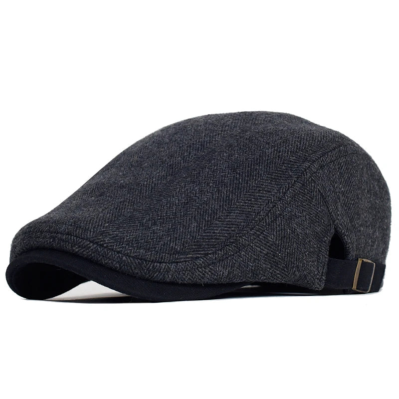 Chapeau homme Bloom™ premium de Danoir Paris en gris, élégant et moderne, vue de face.