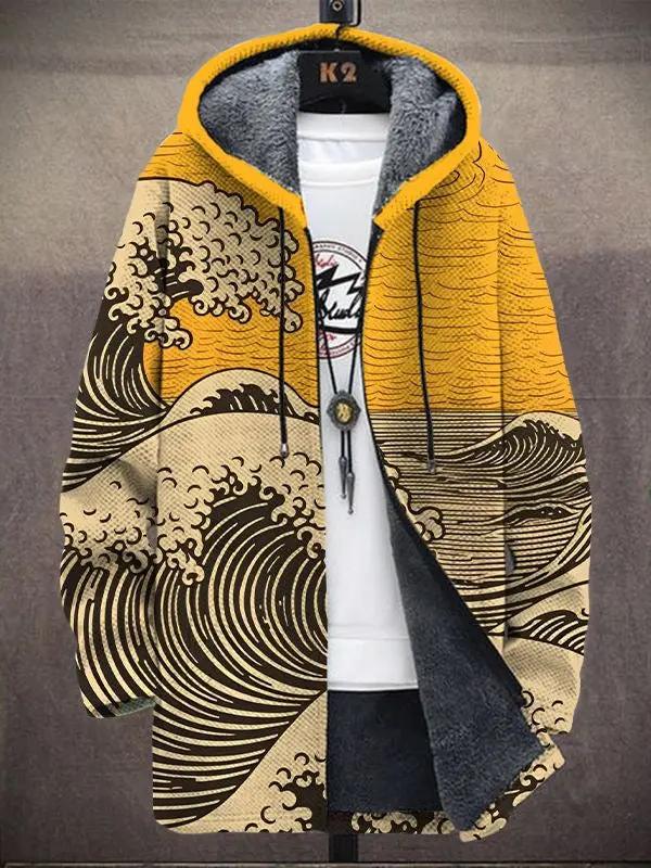 Gilet de luxe Nalha inspiré par l'art, conçu par Danoir Paris, avec détails sophistiqués et tissu élégant visible dans l'image.