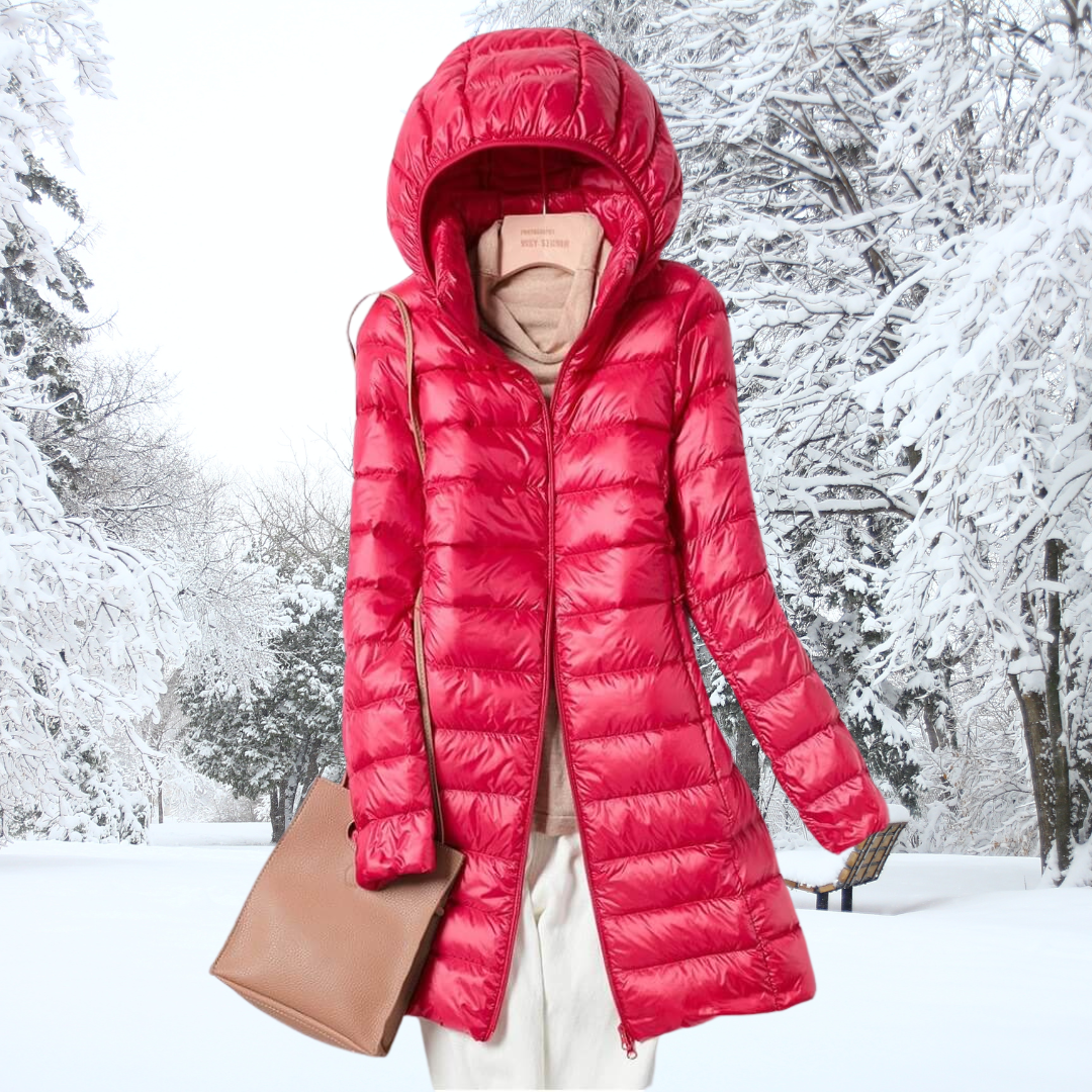 Doudoune chic et chaude Danoir Paris Aire en kaki, légère et élégante, pour un style hivernal sophistiqué.