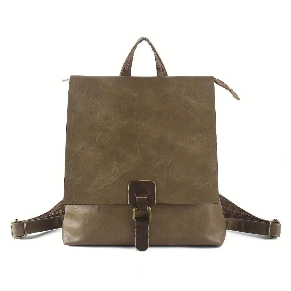Sac à dos vintage Danoir Paris Nina, style polyvalent avec détails en cuir et design élégant visible sur l'image.