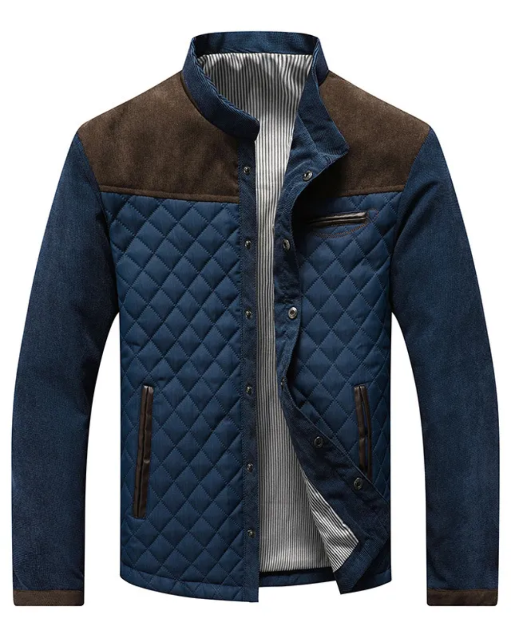 Veste pour homme de luxe Danoir Paris, en tissu élégant, coupe ajustée, avec détails modernes et finition soignée.