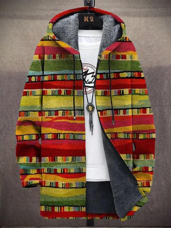 Gilet de luxe Iluka par Danoir Paris, inspiré par l'art, en tissu élégant avec détails sophistiqués, porté par un mannequin.