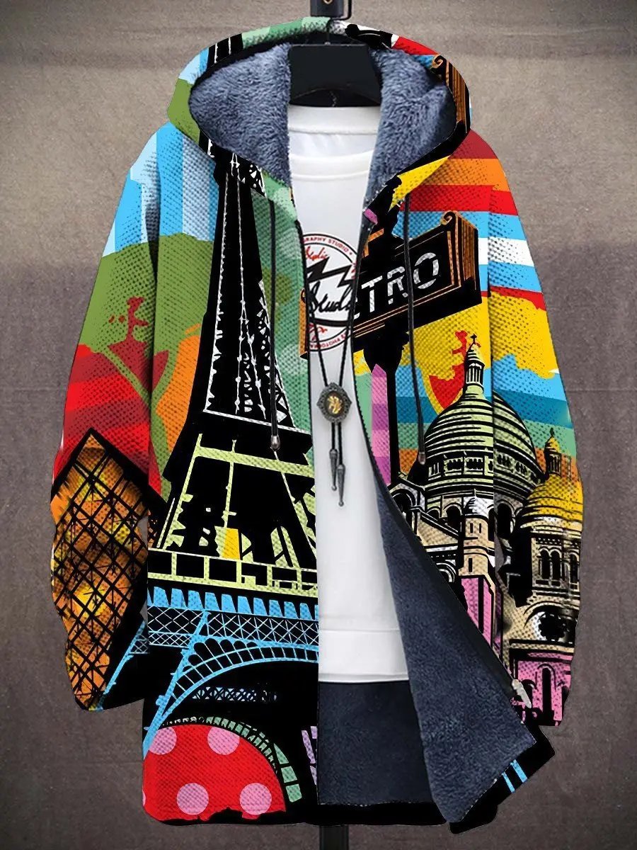 Cardigan artistique Marlee de Danoir Paris, luxueux et élégant, avec des détails créatifs en tissu doux, porté sur un mannequin.