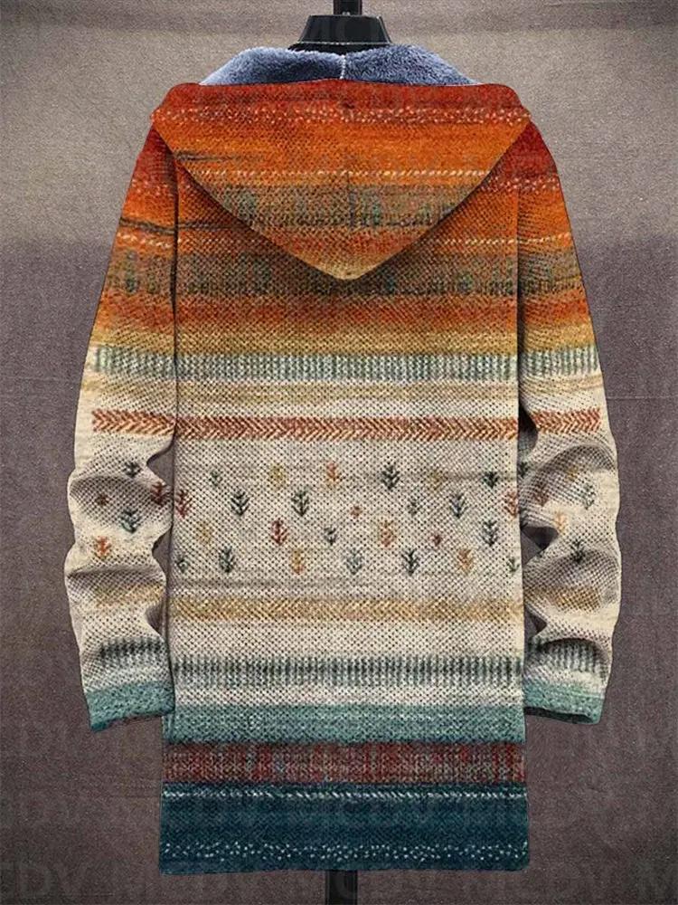 Veste de luxe Zalie de Danoir Paris, inspirée par l'art, avec motif multicolore et design élégant.