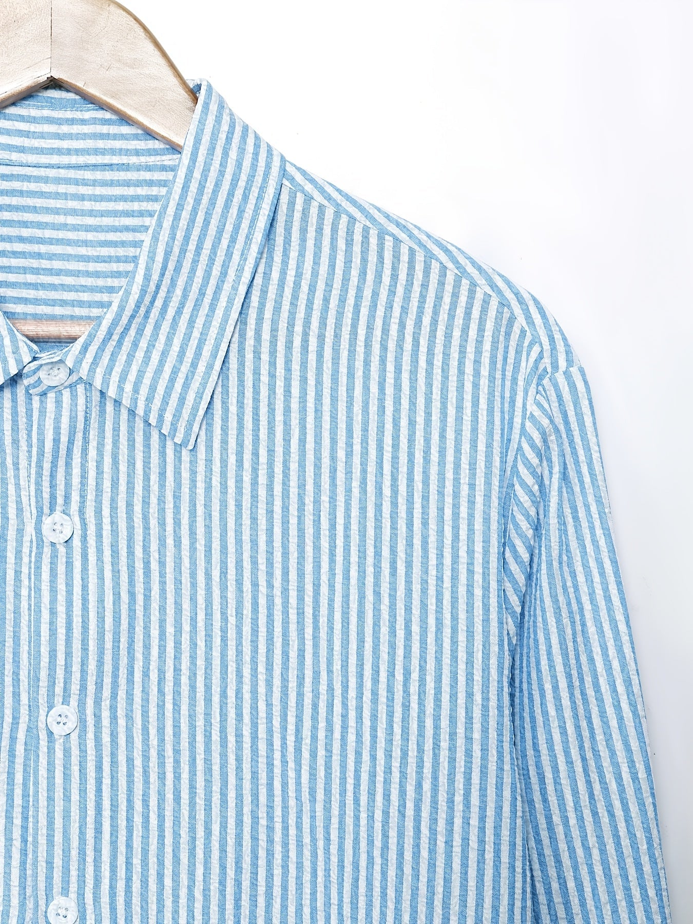 Wes | Chemise rayée à manches longues pour homme