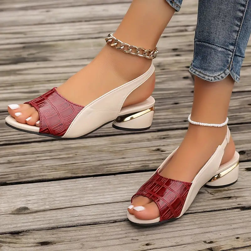 Sandales orthopédiques élégantes Danoir Paris GLORIA, chaussures confortables pour un style sophistiqué, visible en image.