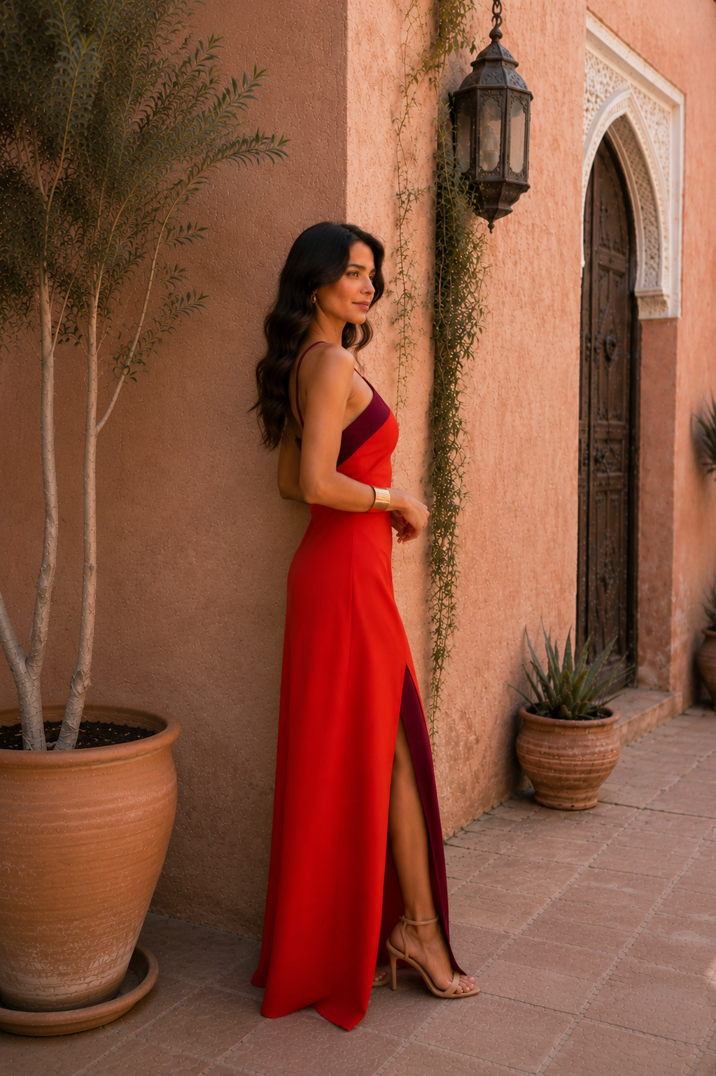 Robe Oasis rouge