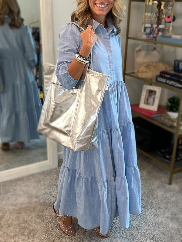 Bente - Robe Longue Élégante