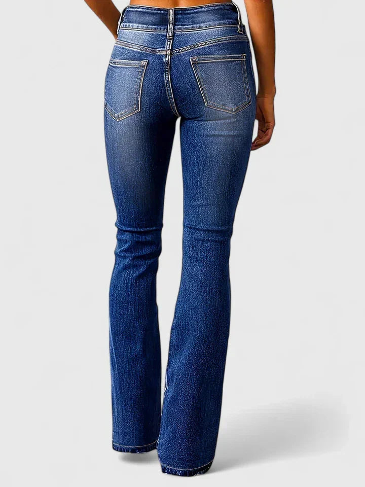 Pantalons élégants Danoir Paris Auryzelle avec coupe fluide et taille haute, en tissu noir pour un style sophistiqué.