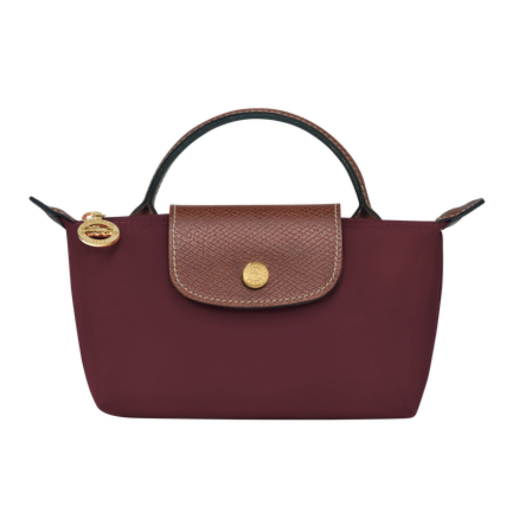 Sac Mini Élan Rouge Vin – Bandoulière Incluse