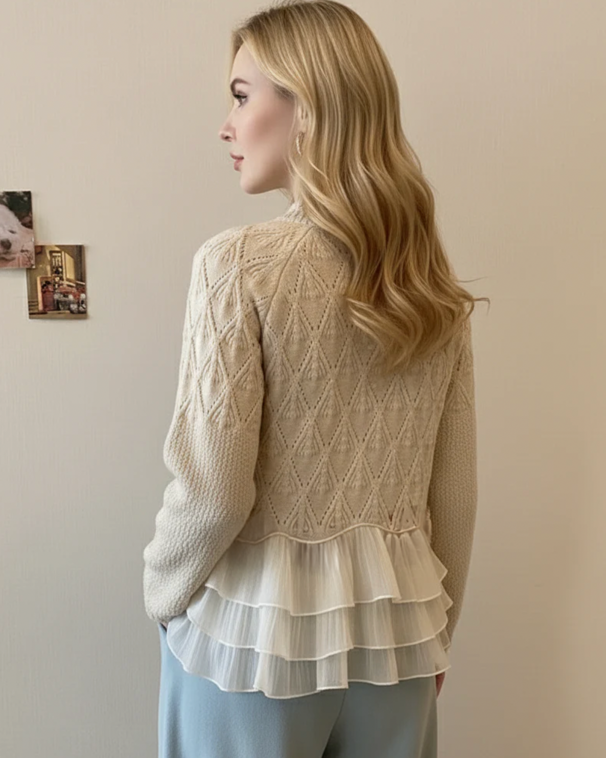 Taylor - Cardigan Enchanté en Tricot