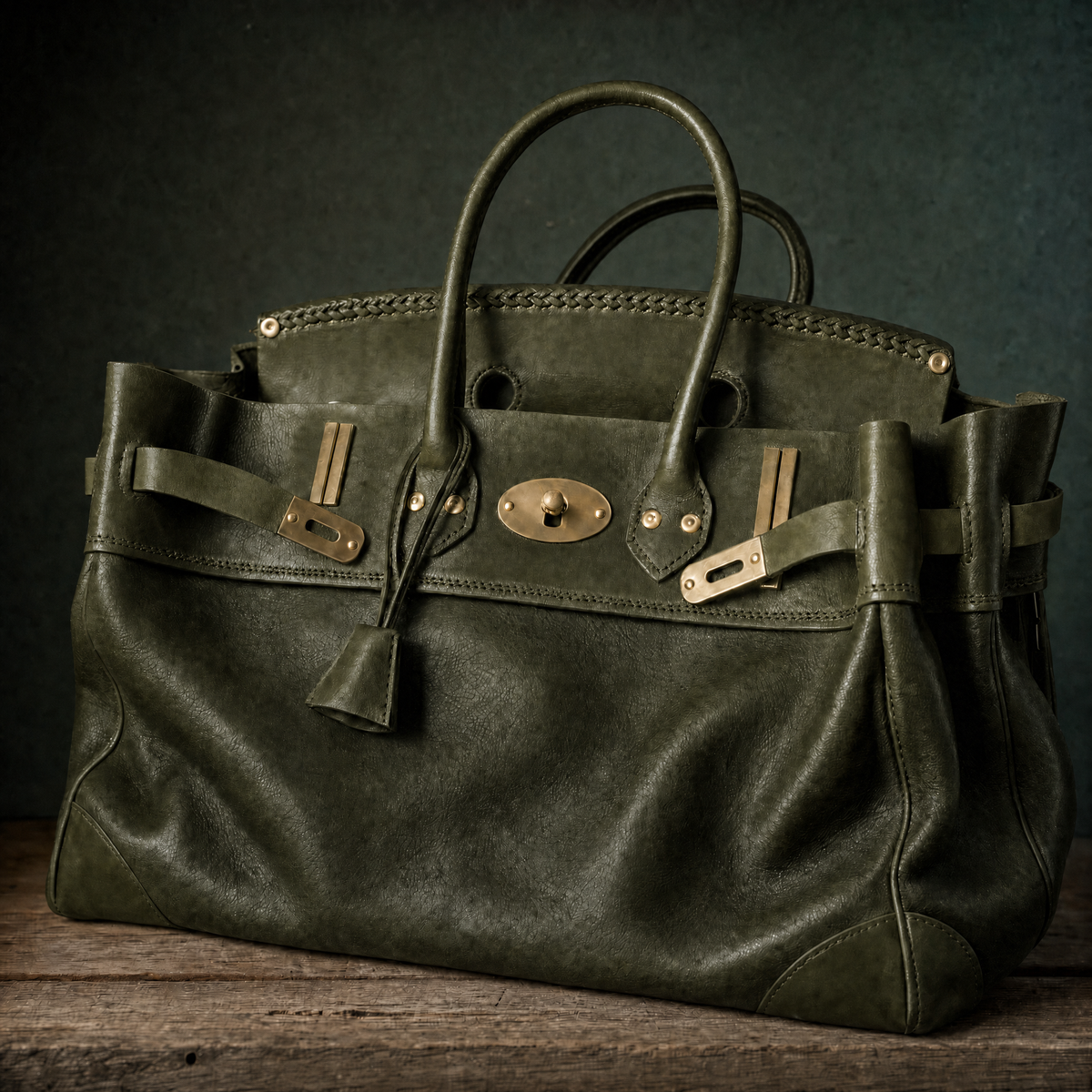 Sac à main Vivienne en cuir de Danoir Paris, sac à bandoulière fait main avec finition élégante et détails soignés.