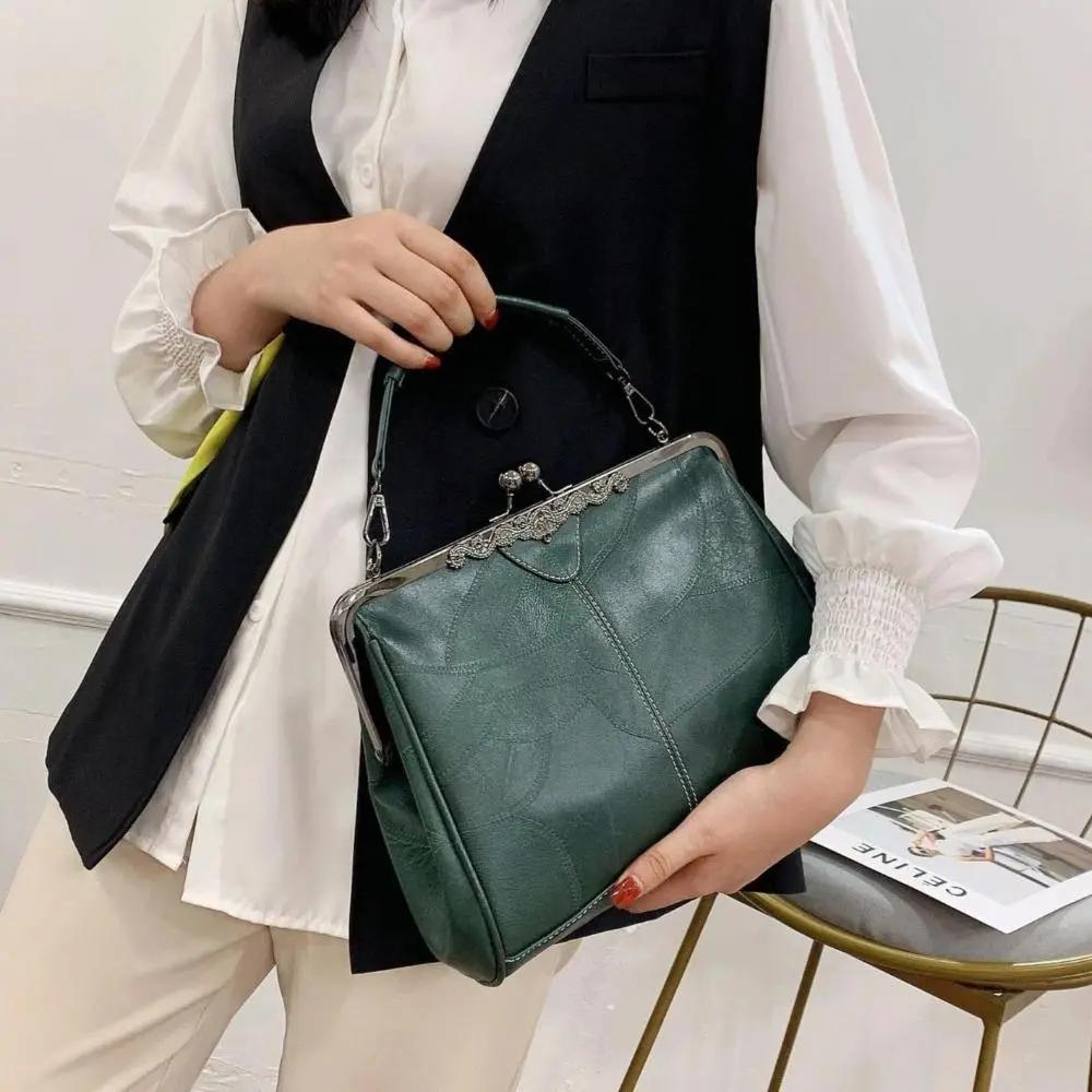 Mila | Sac vintage intemporel avec élégant fermoir à rabat Danoir Paris