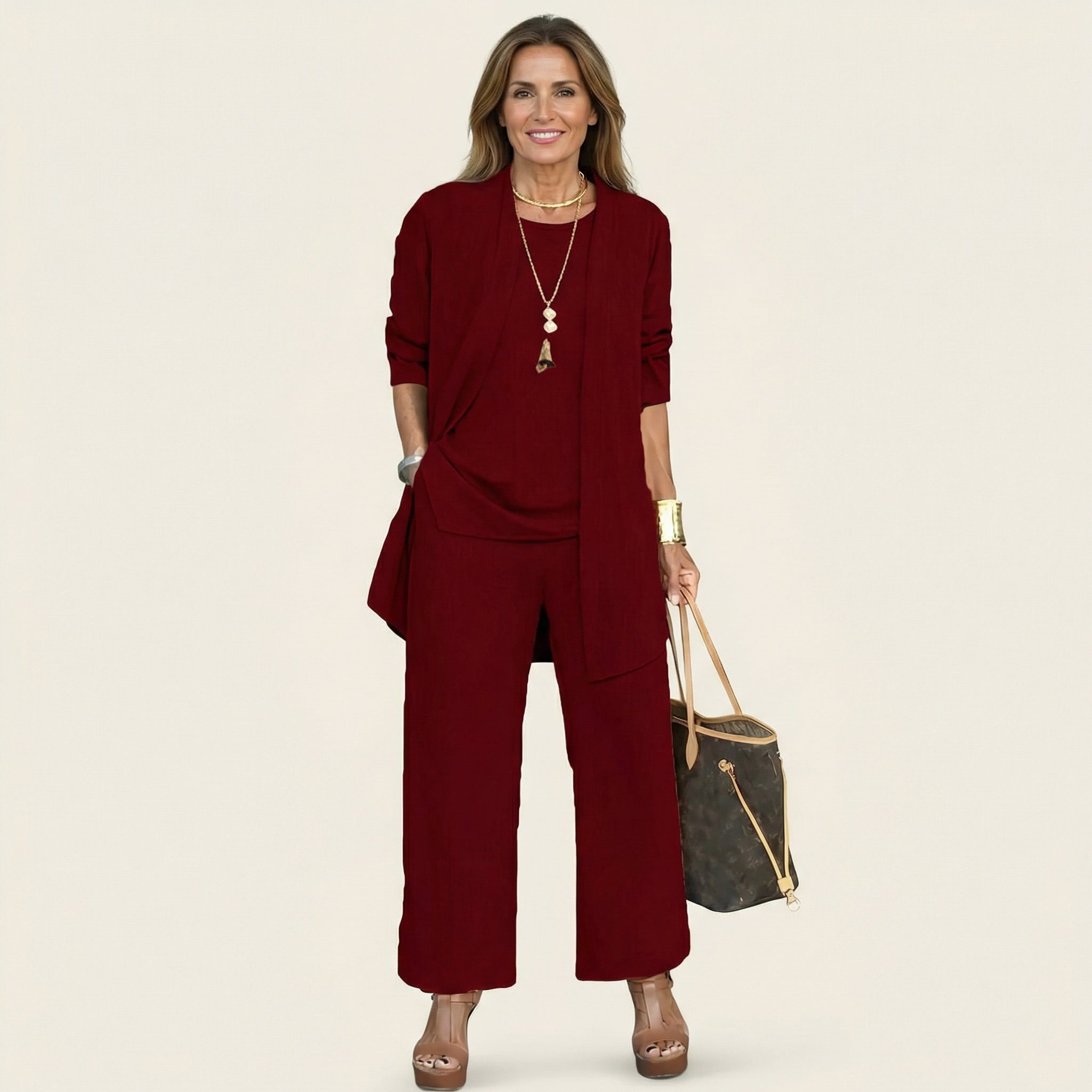 Vivienne | Ensemble Minimaliste 3 Pièces
