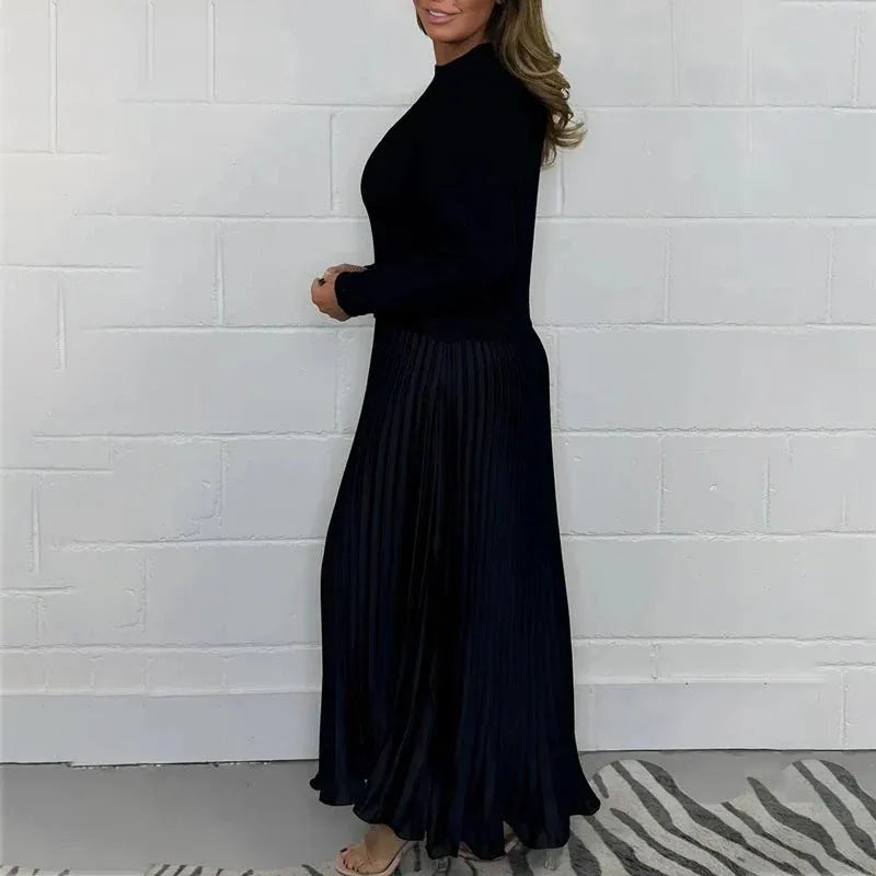 Claudia - Robe Plissée Élégante