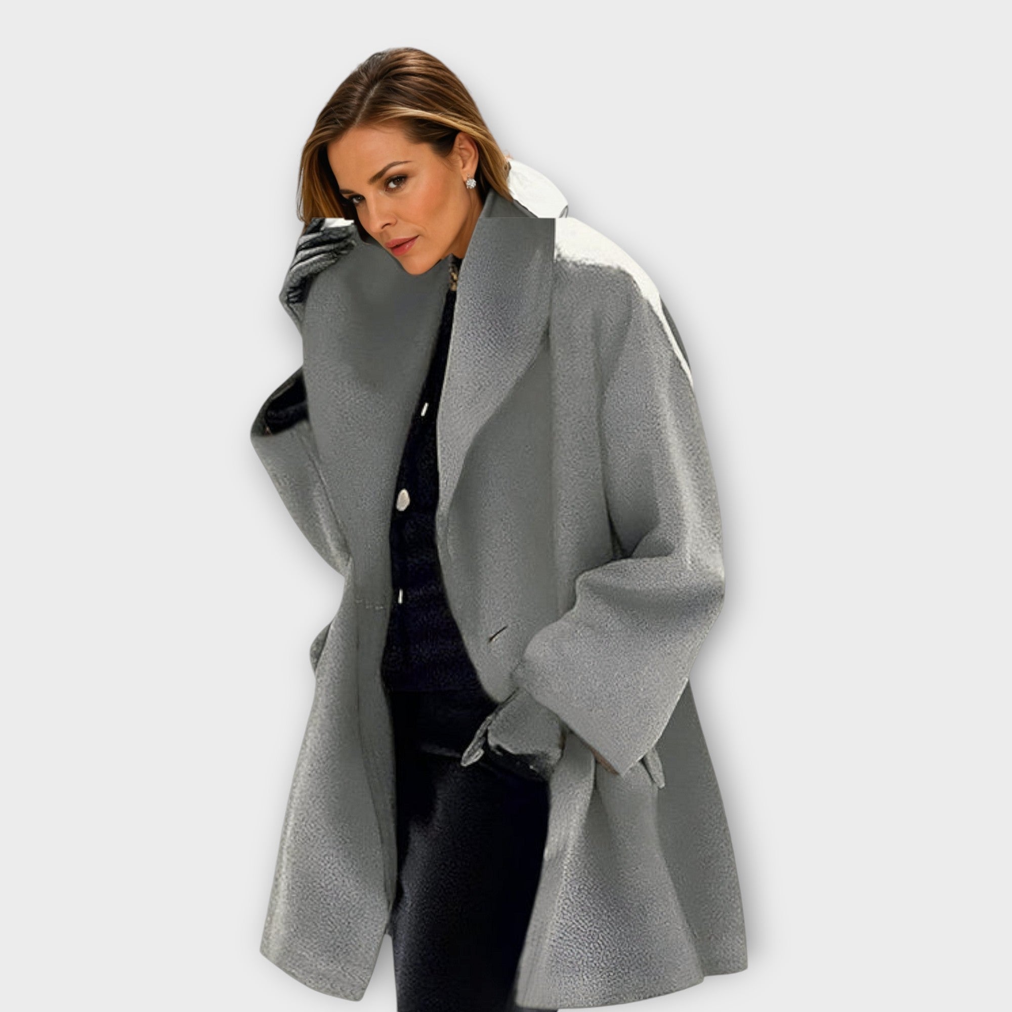 Bianchi - Manteau en laine élégant