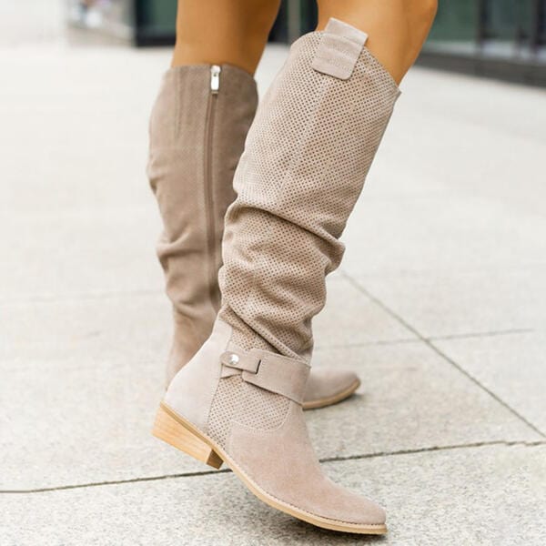 Bottes orthopédiques hautes Danoir Paris Apolline avec fermeture éclair, conçues pour un confort optimal.