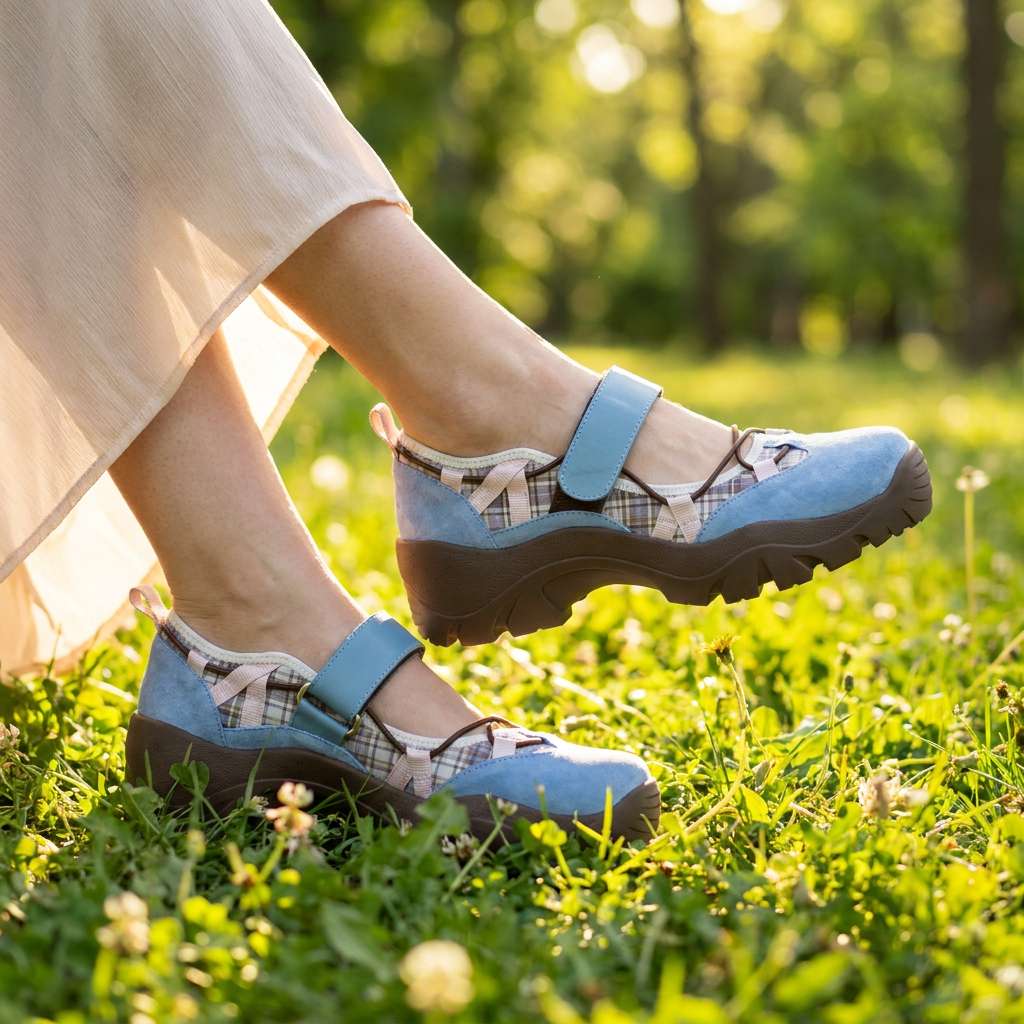 Mocassins Velina ComfortWalk en cuir noir de Danoir Paris, gros plan montrant la texture et le style élégant.