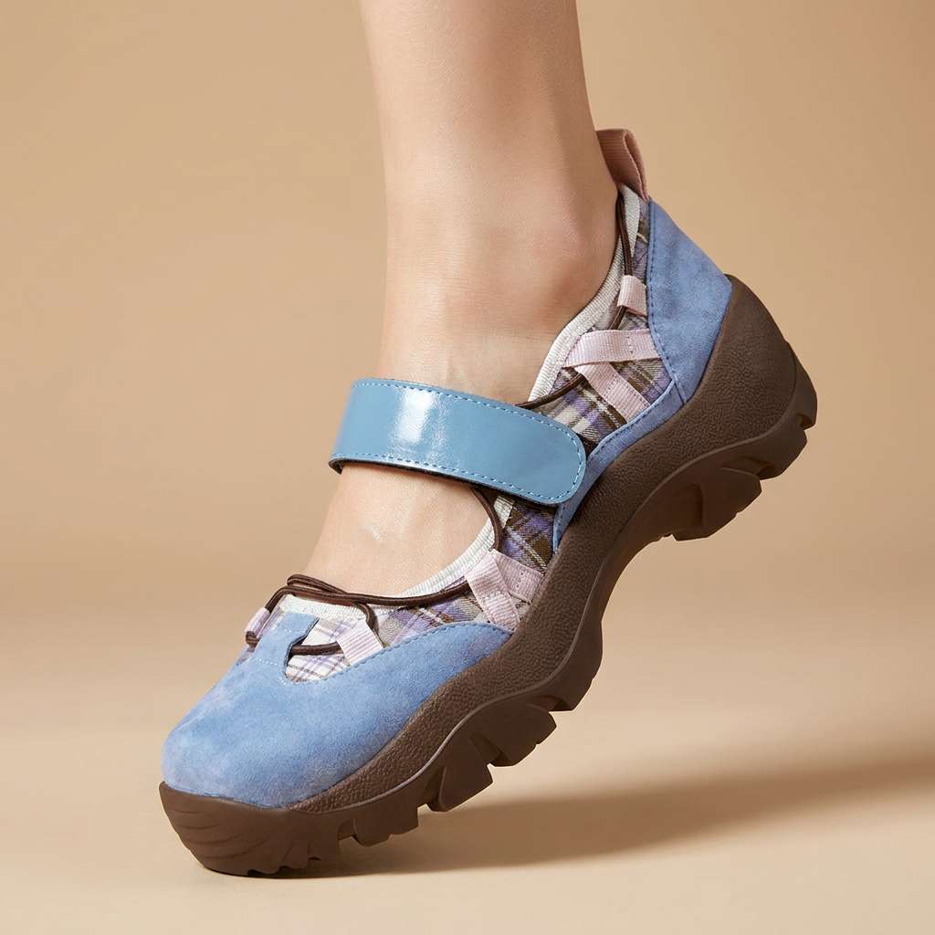 Mocassins Velina ComfortWalk en cuir noir de Danoir Paris, détail proche de la texture et finition élégante.
