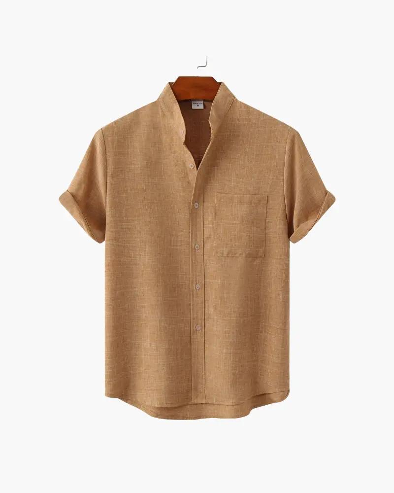 Mandarin Mark de la marque Old Money WorldWide, logo orange et noir sur fond blanc, style élégant et moderne.
