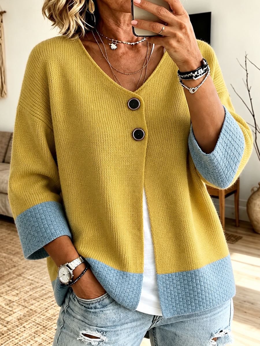 Jennifer™ | Cardigan en Tricot Coloré