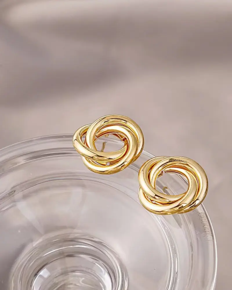 Aurelia Knot Studs Danoir Paris